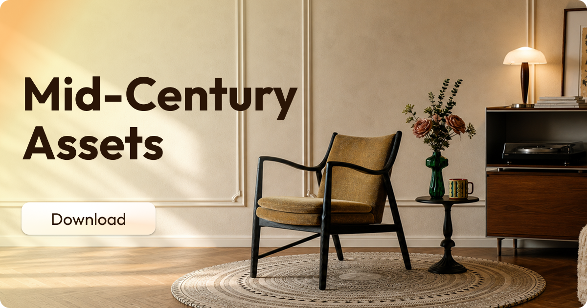 Mid-Century Assets | D5 Works